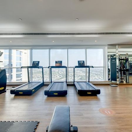 Luxury Apt - Rooftop Pool - City View Dubai Luaran gambar