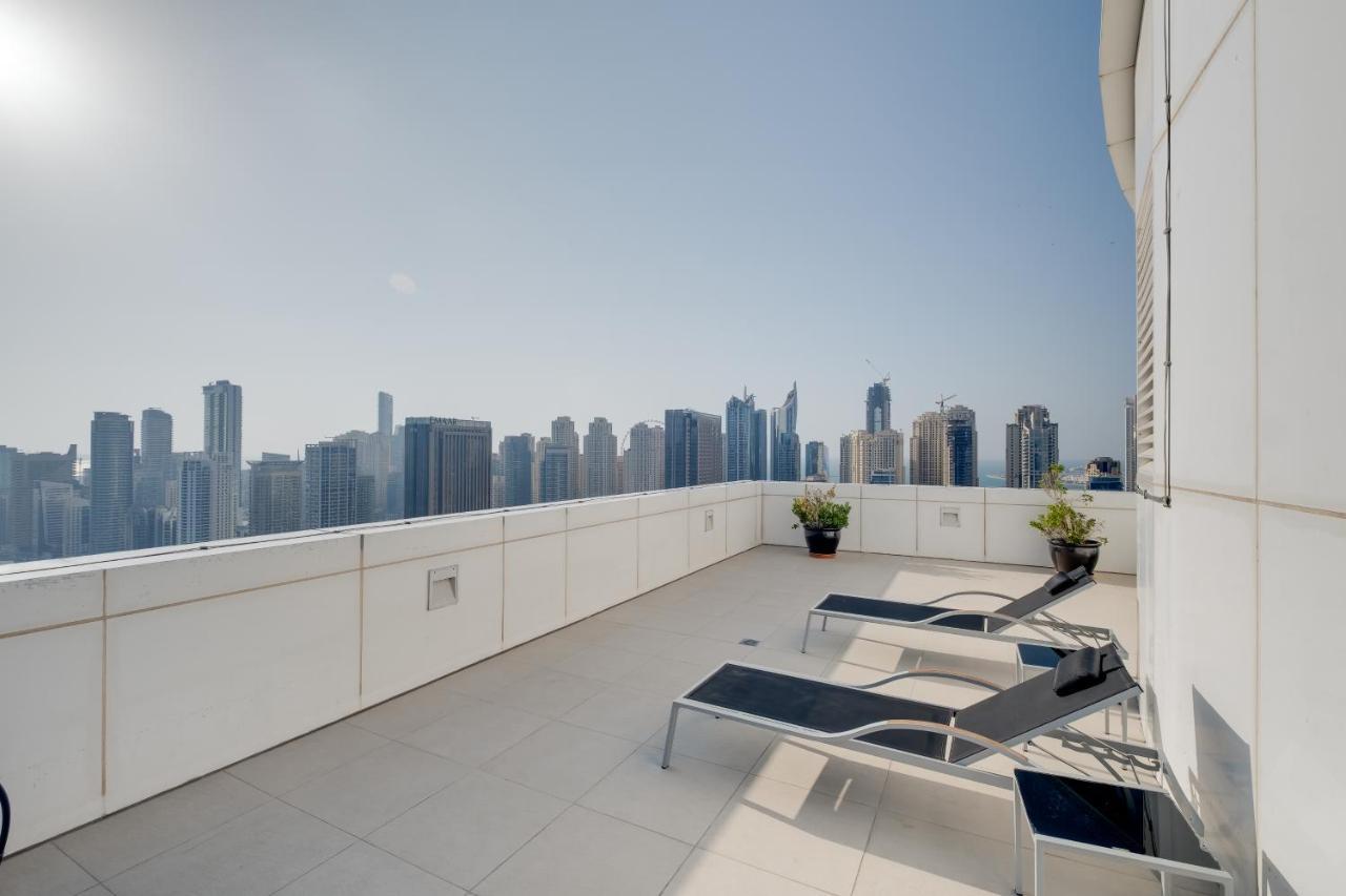 Luxury Apt - Rooftop Pool - City View Dubai Luaran gambar