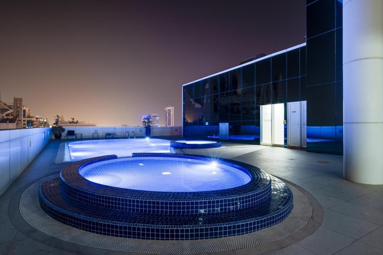 Luxury Apt - Rooftop Pool - City View Dubai Luaran gambar