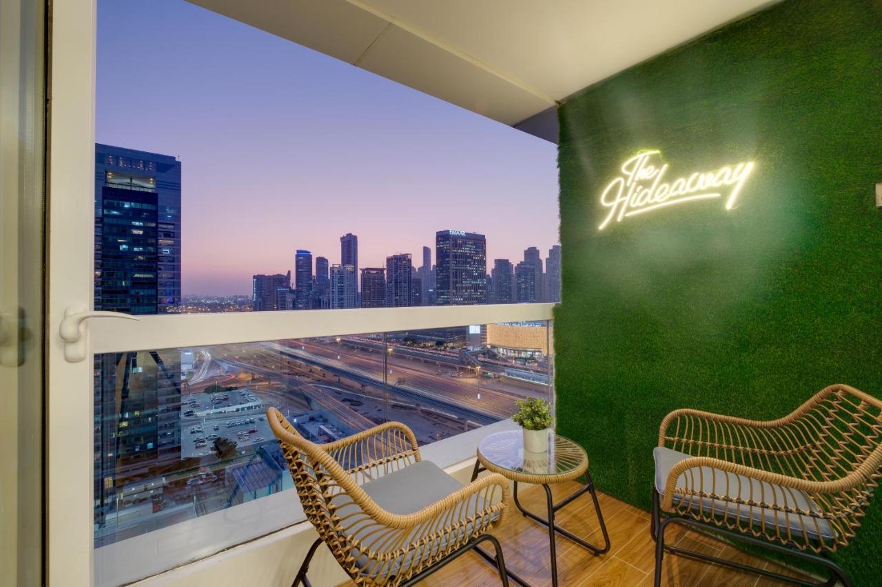 Luxury Apt - Rooftop Pool - City View Dubai Luaran gambar
