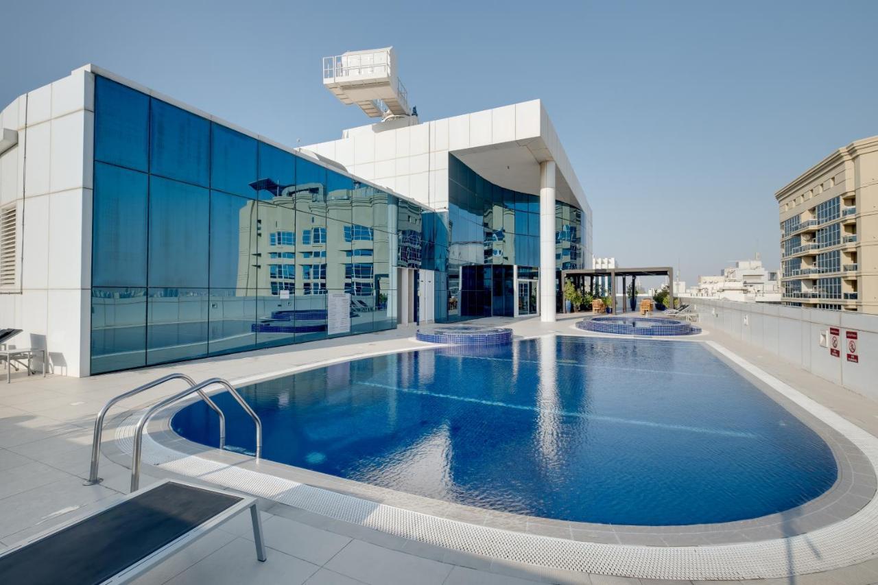 Luxury Apt - Rooftop Pool - City View Dubai Luaran gambar